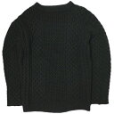 UNUSED x BEAUTY&YOUTH UNITED ARROWS アンユーズド ビューティーアンドユース ユナイテッドアローズ 別注 fisherman sweater ウールフィッシャーマンニット US1075 0 ブラック セーター ケーブル トップス【中古】【UNUSED × BEAUTY&YOUTH UNITED ARROWS】