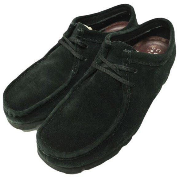 Clarks クラークス Wallabee BT GTX ワラビーブーツ ゴアテックス 61362901 US8.5(26.5cm) BLACK SUEDE ス...
