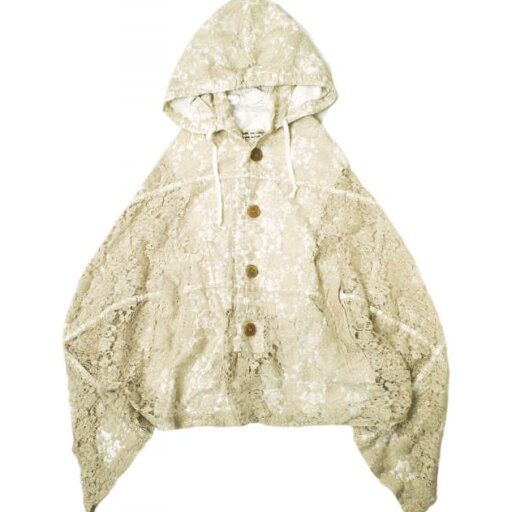 COMME des GARCONS COMME des GARCONS コムデギャルソン コムデギャルソン 日本製 12SS レースポンチョジャケット RI-C002 S BEIGE コムコム フーデッド アウター【中古】【COMME des GARCONS COMME des GARCONS】 COMME des GARCONS COMME des GARCONS コムデギャルソン コムデギャルソン 日本製 12SS レースポンチョジャケット RI-C002 S BEIGE コムコム フーデッド アウター【中古】【COMME des GARCONS COMME des GARCONS】