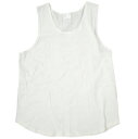 A4A エーフォーエー シルケットタンクトップ 606222116 L WHITE LHP トップス【中古】【A4A】