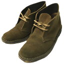 Clarks クラークス イギリス製 SUEDE DESERT BOOTS スエードデザートブーツ UK6(24.5cm) Dark Brown クレープソール...