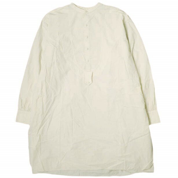 BEAMS BOY ビームスボーイ 20AW タイプライターユーロドレスワンピース 13-26-0964-370 Free IVORY 長袖 シャツ トップス【中古】【BEAMS BOY】