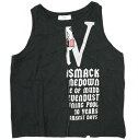 SREU スリュー リメイクタンクトップ ONE SIZE ブラック ノースリーブ Tシャツ トップス【中古】【SREU】
