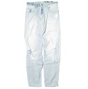 EACH×OTHER イーチアザー ニークラッシュ ブリーチテーパードデニムパンツ S15G16221 25 Indigo 5P ジーンズ ジップフライ ボトムス【中古】【EACH×OTHER】(4)