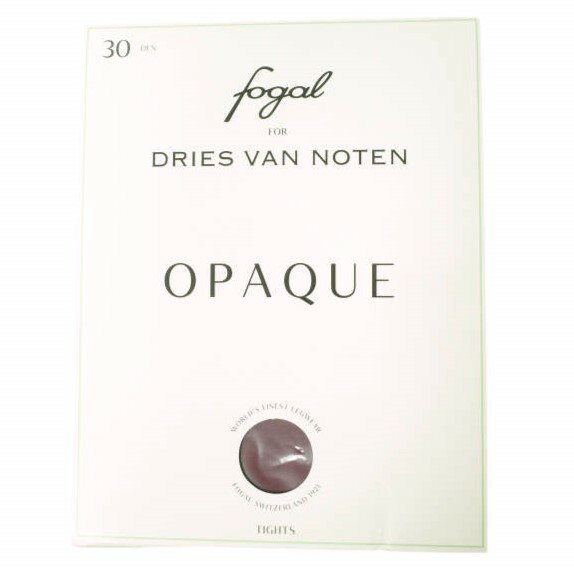 DRIES VAN NOTEN ドリスヴァンノッテン イタリア製 212-001 fogal TIGHTS 212-011901-040-359 ボルドー タイ...