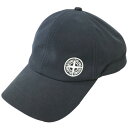 STONE ISLAND ストーンアイランド 22SS ポリエステルジャージ6パネルキャップ 761599227 L NAVY ベースボール 帽子【中古】【ST...