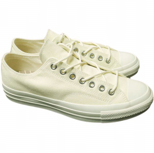 CONVERSE ADDICT コンバースアディクト CHUCK TAYLOR CANVAS OX チャックテイラー キャンバス オックス 1AD250 US8.5(27cm) OFF WHITE スニーカー シューズ【新古品】【中古】【CONVERSE ADDICT】