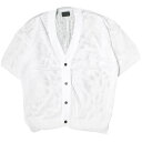 Danke Schon ダンケシェーン 23SS 12GG メッシュカーディガン 23S-KNS062-DS Free ホワイト ニット トップス【新古品】【中古】【Danke Schon】
