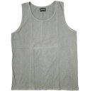 Danke Schon ダンケシェーン WEB&DEPOT限定 活性染 ダメージ加工タンクトップ UNSSSDK07 L グレー トップス【中古】【Danke Schon】