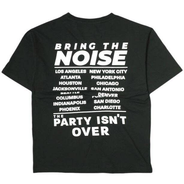 樂天商城 - Danke Schon ダンケシェーン 25SS WEB&DEPOT限定 16OE S/S TEE NOISE プリントTシャツ UNS25086A M ブラック 半袖 トップス【新古品】【中古】【Danke Schon】