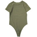 TW トゥ 亘つぐみプロデュース ボディスーツ 2021TW-05 S KHAKI 半袖 Tシャツ トップス【中古】【TW】