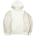RISLEY リズレー 24SS 肩ZIP パーカー R2401-MPK584 Free オフホワイト オーバーサイズ トップス【中古】【RISLEY】
