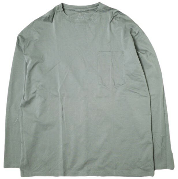 A4A エーフォーエー スーピマシルケットボックス ロングスリーブTシャツ A4A202212-006 M グレー 長袖 LHP カットソー トップス【中古】【A4A】