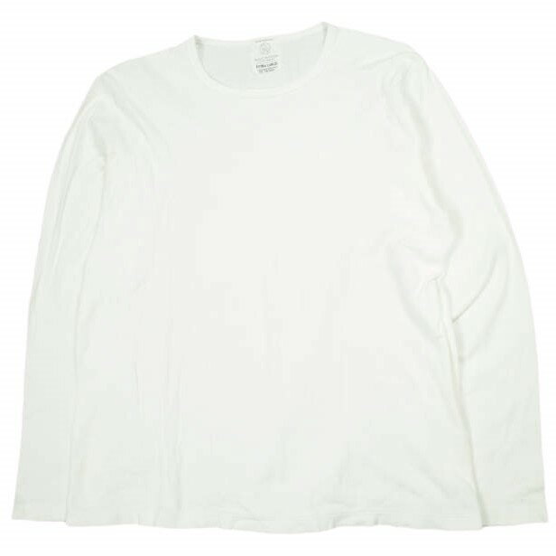 BEAUTY&YOUTH UNITED ARROWS ビューティーアンドユース ユナイテッドアローズ フライスクルーネックロングスリーブカットソー 1212-113-5094 XL WHITE 長袖 Tシャツ トップス【中古】【BEAUTY&YOUTH UNITED ARROWS】