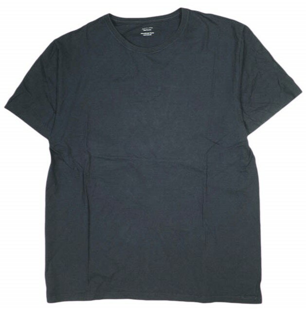 樂天商城 - EDIFICE エディフィス Tous les jours ソリッドクルーネックTシャツ 48 Navy 半袖 トップス【中古】【EDIFICE】
