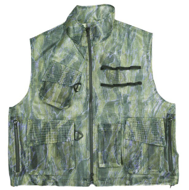 Needles x PURPLE THINGS ニードルス パープルシングス 23SS 別注 日本製 BDU Vest - Heavyweight Mesh..
