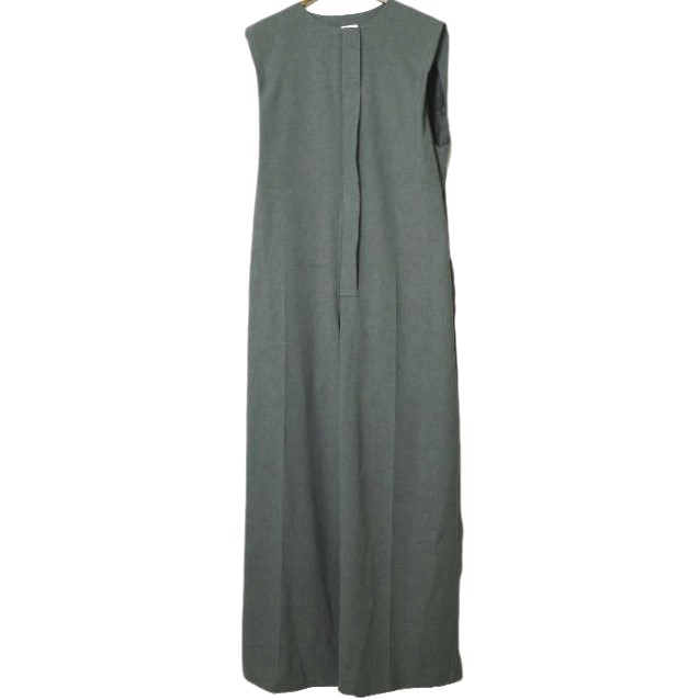 CITYSHOP シティショップ 25SS 日本製 ZIP JUMP SUITS ジップジャンプスーツ 25040042851030 38 BLACK オールインワン ノースリーブ【中古】【CITYSHOP】