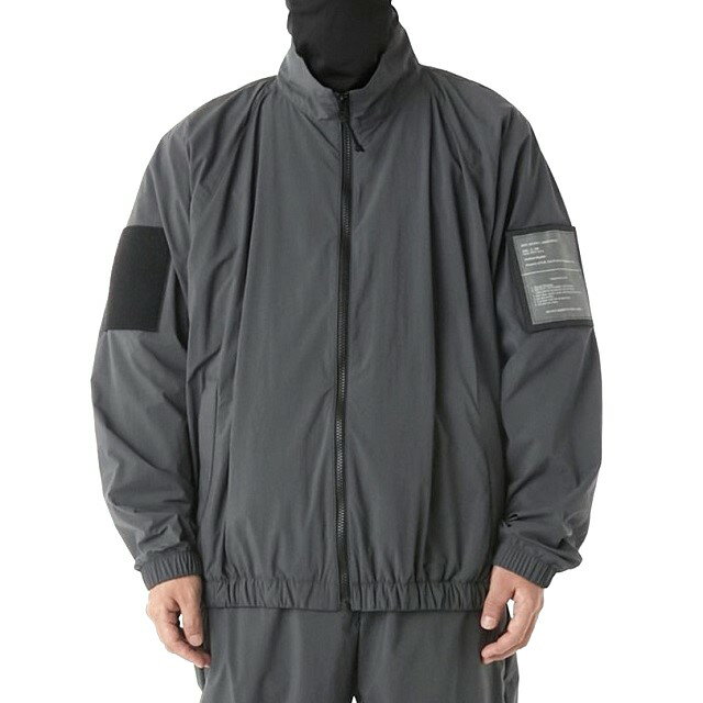 N.HOOLYWOOD TEST PRODUCT EXCHANGE SERVICE エヌハリウッド ミスターハリウッド 25SS 日本製 TRAINING BLOUSON US ARMY 高密度ナイロンリップストップ トレーニングブルゾン 9251-BL07-003 Pieces 36 CHARCOAL アウター【新古品】【中古】【N.HOOLYWOOD】