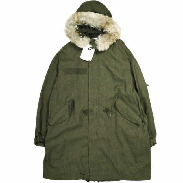 visvim ビズビム 24AW 日本製 SIX-FIVE FISHTAIL PARKA (W/L) フィッシュテールパーカー 0124205013006 2 OLIVE ヴィズヴィム 定価358,600円 モッズコート アウター【新古品】【中古】【visvim】