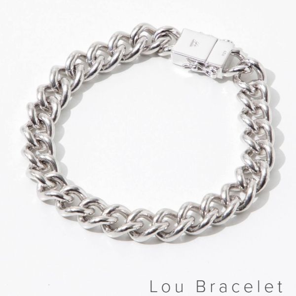 TOM WOOD トムウッド Lou Bracelet 7.0inch ルーブレスレット B10092NA01S925 SILVER シルバー925 定価129,500円 アクセサリー【新古品】【中古】【TOM WOOD】