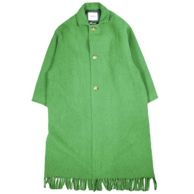 樂天商城 - BEAMS BOY ビームスボーイ 22AW スライバーフリンジコート 13-19-0006-803 Free GREEN ステンカラー アウター【中古】【BEAMS BOY】