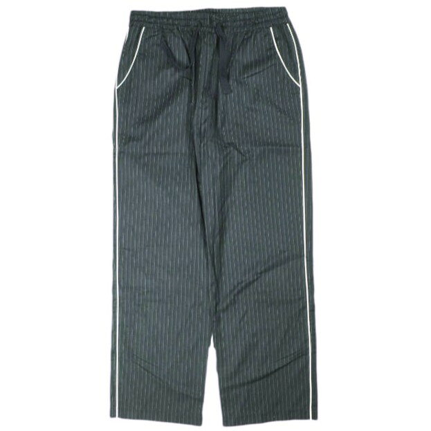 Ray BEAMS レイビームス ストライプ パイピングイージーパンツ 63-23-0059-690 1 NAVY ボトムス【中古】【Ray BEAMS】