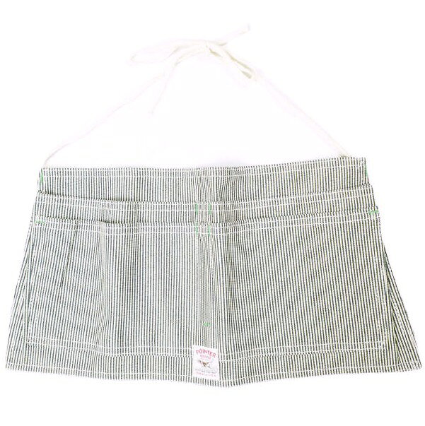 樂天商城 - POINTER ポインター アメリカ製 ヒッコリーストライプエプロン NAVY【中古】【POINTER】