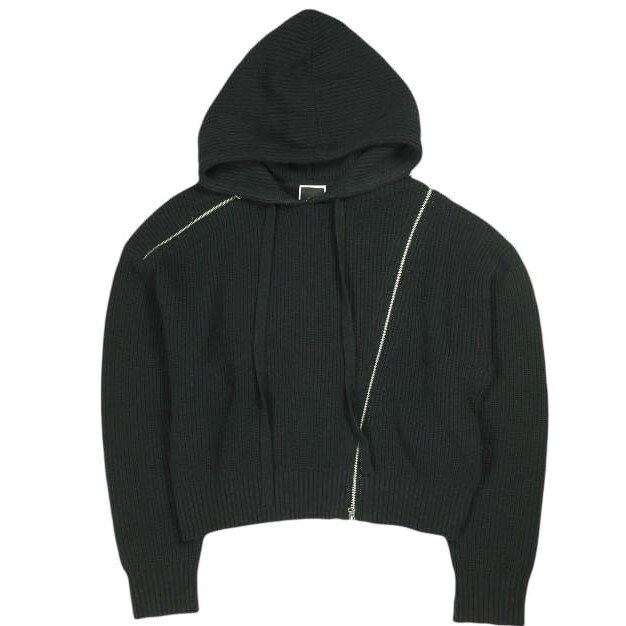 KITH NYC キスニューヨークシティ 25SS Women Davin Cropped Hoodie クロップドフーディー 25070061000810 XS チャコールグレー ジップアップ パーカー トップス【中古】【KITH NYC】 KITH NYC キスニューヨークシティ 25SS Women Davin Cropped Hoodie
