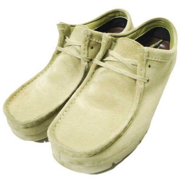 樂天商城 - Clarks クラークス Wallabee BT GTX ワラビーブーツ ゴアテックス 26172074 US9.5(27.5cm) Maple スエード GORE-TEX シューズ【中古】【Clarks】