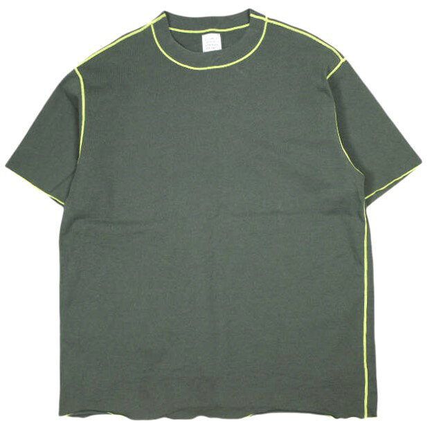 樂天商城 - GGG GOOD PEOPLE GOOD STITCHING GOOD PRODUCT グッドピープルグッドスティッチンググッドプロダクト 25SS 日本製 Crew Neck Short Sleeve T-shirts ステッチデザイン クルーネックショートスリーブTシャツ 01-01-1212 L CHARCOAL 半袖 トップス【中古】【GGG】