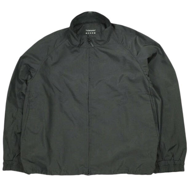 THINKWOOL シンクウール 24AW TW SHOWERPROOF JACKET TW シャワープルーフジャケット TW011-04-24A 7(XL) BLACK スタンドカラー ジップ ブルゾン アウター