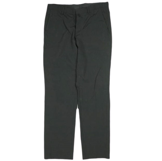 樂天商城 - JIL SANDER ジルサンダー イタリア製 ヴァージンウール ストレッチノープリーツスラックス M212402 48 ブラック パンツ ボトムス【中古】【JIL SANDER】