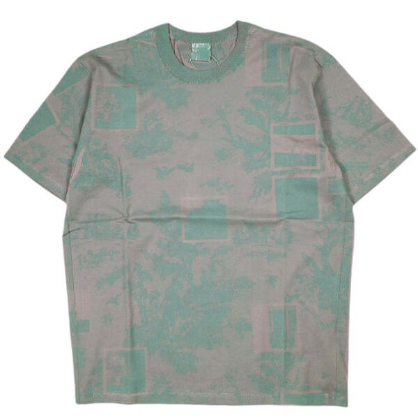 well ウェル 22SS 日本製 Wallpaper T-shirt シルクスリーンプリントTシャツ WT22X...