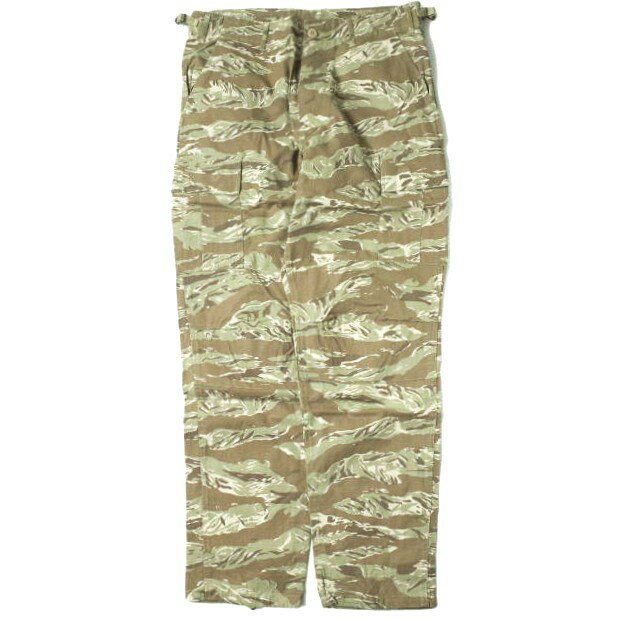 Rakuten - YMCLKY ワイエムシーエルケーワイ BATTLE DRESS UNIFORM COTTON RIPSTOP コットンリップストップカーゴパンツ 6415-01-184-1351 MEDIUM-REGULAR カモフラージュ ミリタリー BDU ボトムス【中古】【YMCLKY】
