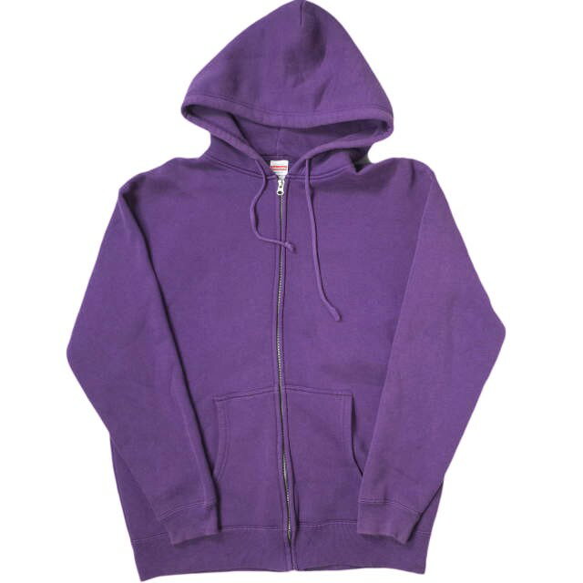 Rakuten - United Athle ユナイテッドアスレ 10.0オンス T/C スウェット フルジップ パーカ（裏起毛） 5620-01 XL PURPLE パーカー フーディー トップス【中古】【United Athle】