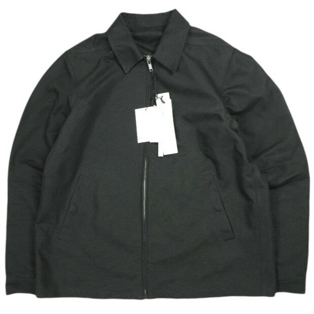 樂天商城 - Rick Owens リックオウエンス 26SS イタリア製 BRAD JACKET ブラッドジャケット RU01F2764-CDU 50 BLACK キャンバス ジップアップ ブルゾン アウター【中古】【Rick Owens】