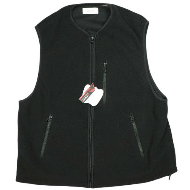 Rakuten - wonderland ワンダーランド 25AW 日本製 Store Vest POLARTEC Thermal Pro フリースベスト WL25AW-VS01 L BLACK ジレ トップス【新古品】【中古】【wonderland】