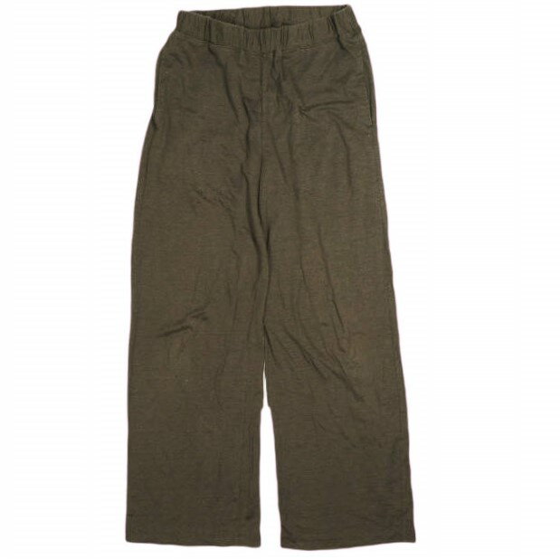 樂天商城 - H BEAUTY&YOUTH エイチ ビューティーアンドユース 日本製 WIDE EASY PANTS ワイドイージーパンツ 1614-222-5310 Free BROWN ボトムス【中古】【H BEAUTY&YOUTH】