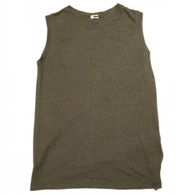 樂天商城 - H BEAUTY&YOUTH エイチ ビューティーアンドユース 日本製 NO SLEEVE PULLOVER リネン ノースリーブプルオーバー 1617-222-5542 Free BROWN カットソー トップス【中古】【H BEAUTY&YOUTH】