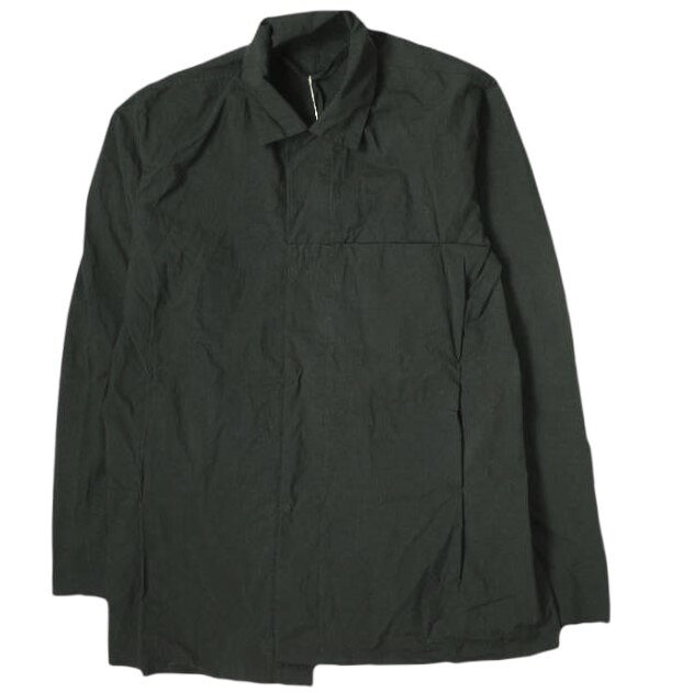 Rakuten - ATELIER SUPPAN アトリエスパン フランス製 A1708 Front Silver925 Hook Shirt Jacket HAND DYED ハンドダイ フロントフックシャツジャケット 1 BLACK アウター【新古品】【中古】【ATELIER SUPPAN】