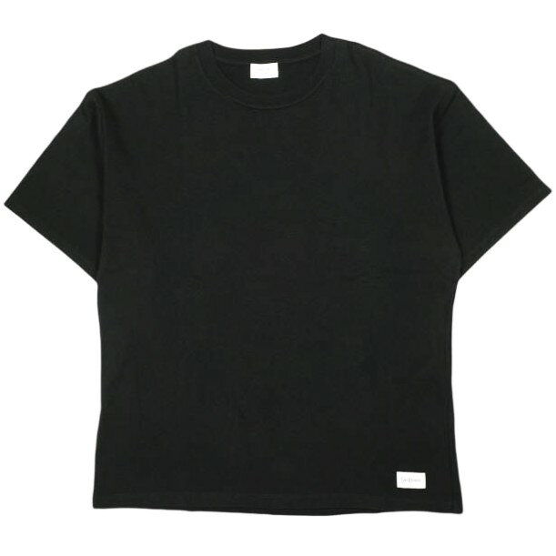 樂天商城 - SAINT LAURENT サンローラン 25SS イタリア製 プレーンクルーネックTシャツ TM32 798933 Y37RY 1000 L BLACK 半袖 ロゴパッチ 定価85,800円 トップス【中古】【SAINT LAURENT】