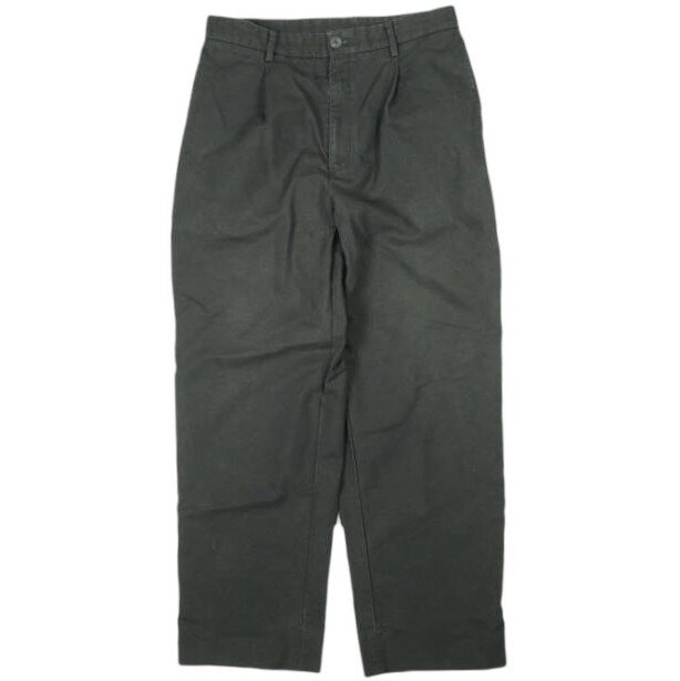 乐天商城 - BEAUTY&YOUTH UNITED ARROWS ビューティーアンドユース ユナイテッドアローズ 24SS HI-LINE コットンスラックス 1214-177-9095 L BLACK 1タック ダブルクロス チノパンツ ボトムス【中古】【BEAUTY&YOUTH UNITED ARROWS】