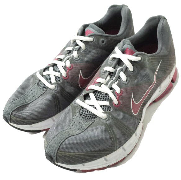 NIKE ナイキ VICTORY ランニングシューズ 324904-061 US9(26cm) グレー ZOOM スニーカー シューズ【中古】【NIKE】