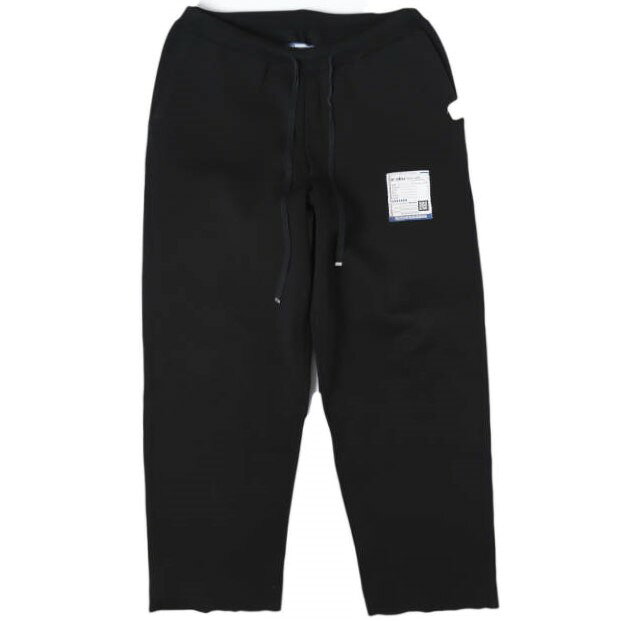 in・stru(men-tal). インストルメンタル Maison MIHARA YASUHIRO メゾンミハラヤスヒロ 24AW MILAN RIB EASY PANTS ミラノリブイージーパンツ I13PT025 48 BLACK ボトムス