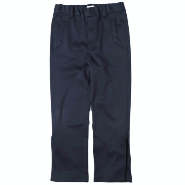 RANDY ランディ 21SS 日本製 Clown Fish Track Straight Pants サイドスリット トラックパンツ 21SS-PT03 1 NAVY イージー ボトムス