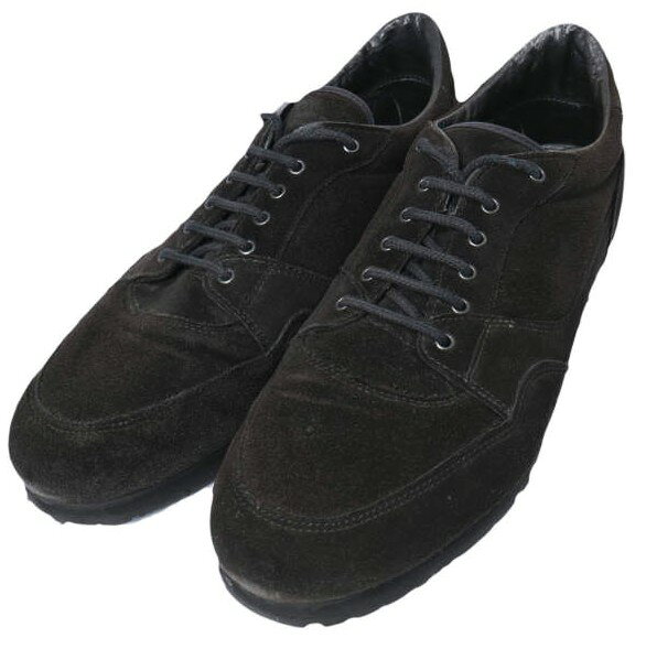 ZDA x Steven Alan ゼットディーエー スティーブンアラン 別注 MARATHONE SUEDE マラソン スエード 43(26.5-27cm) BLACK スニーカー シューズ【中古】【ZDA × Steven Alan】
