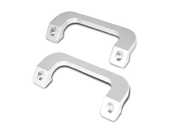 ハイエース 200系 アルミ アシストグリップ 左右セット シルバー H16～ 2