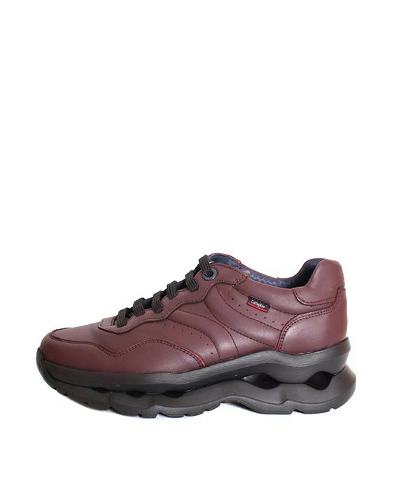 乐天商城 - 別注仕様　メンズ　CallagHanカラハン　17800　ボルドー　レザースニーカー ダッドスニーカー　スムースレザー　コンフォートシューズ　スニーカー　厚底スニーカー　お洒落　ファッション