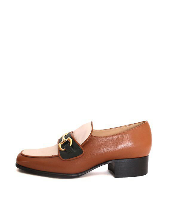 楽天LOOP SHOES SHOPセール/SALE　FABIO RUSCONI ファビオルスコーニ　1897　ブラウン　ローファー　ビットローファー　スリッポン　スムースレザー