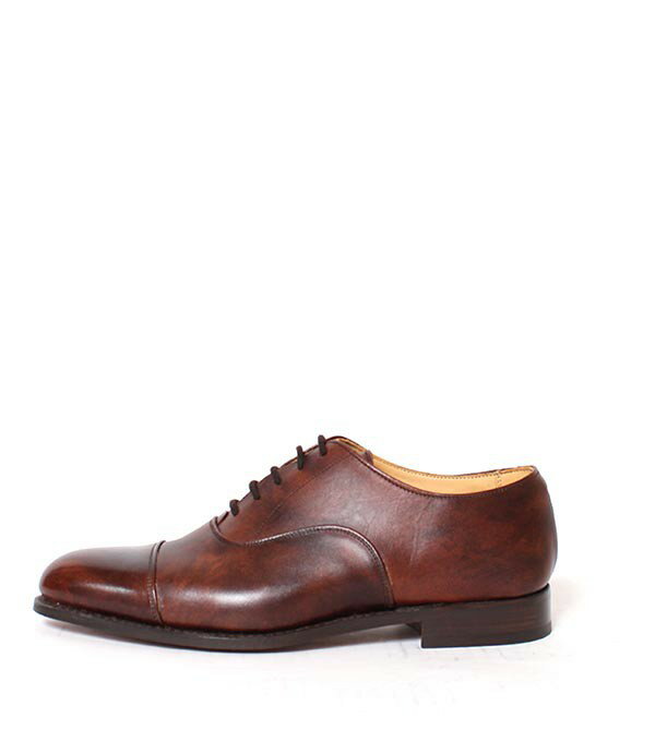 再入荷　Tricker's トリッカーズ 8042 ストレートチップ キャップトゥ ダークブラウン ミュージアムカーフ